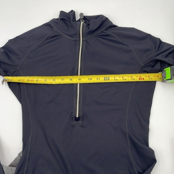 Danskin Gray Yoga Leggings & Graced by Grit Black Zip Up Work Out Top 2 PC SZ SM - Picture 9 of 15